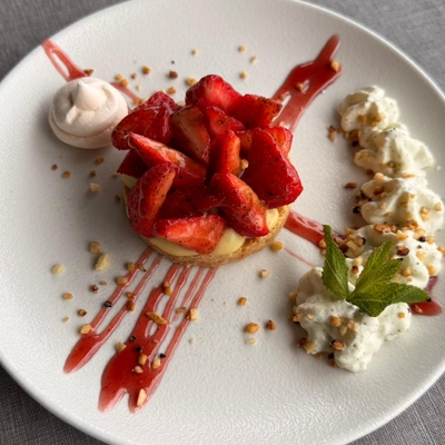 Tartelette à la fraise image