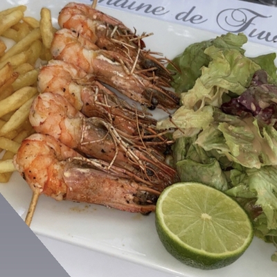gambas grillées image
