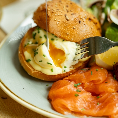 L'assiette brunch - le buns Benedict image