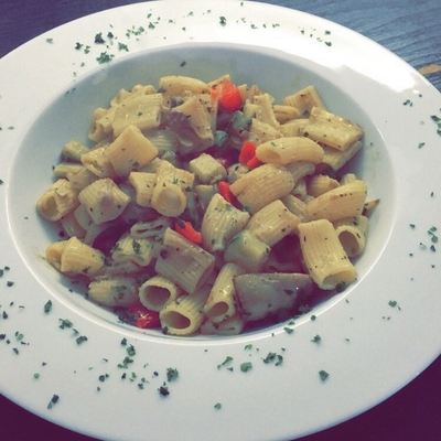 Pâtes aux légumes image