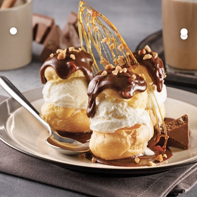Les Profiteroles aux choux fait maison image