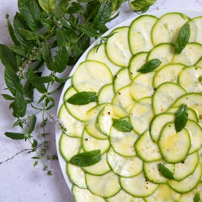Carpaccio de courgette image