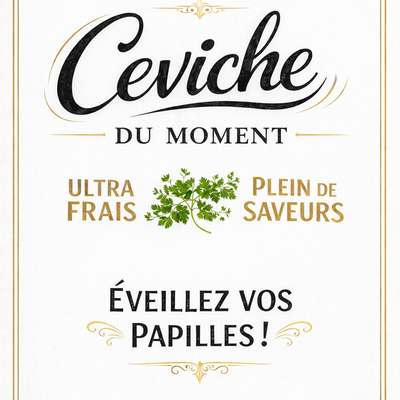 Ceviche du moment image