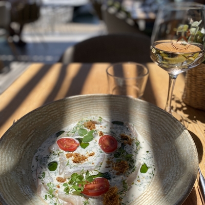 CEVICHE DE LOUP & son Lait de Coco image