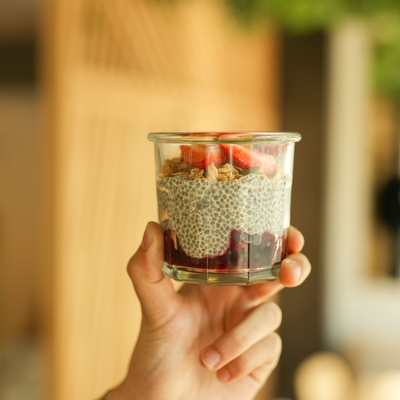 Chia Pudding au lait d'amande image