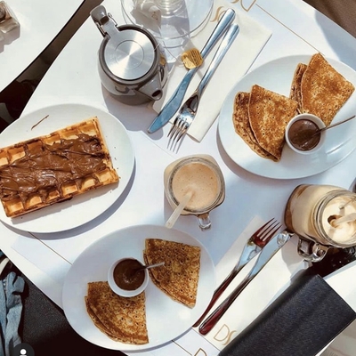 Crêpe au sucre image