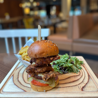 Le chicken burger de George (*)(**) image