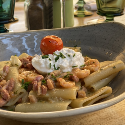 Paccheri mare e Monti image