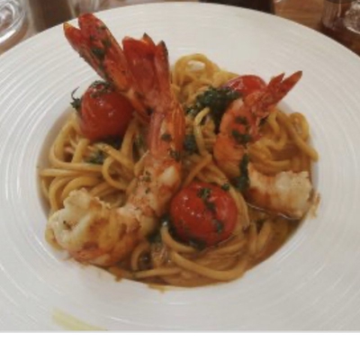 Linguine aux Gambas image