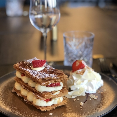 ⚡️NOUVEAU⚡️Millefeuille aux fraises fraîches image
