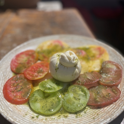Salade de tomates & burrata image