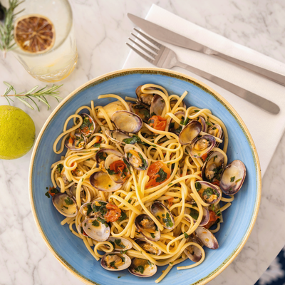 Linguine aux Palourdes fraîches image
