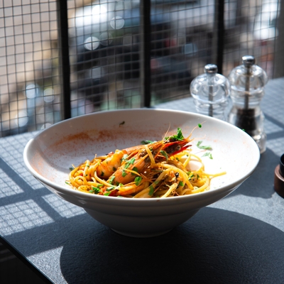 Linguine ai gamberetti image