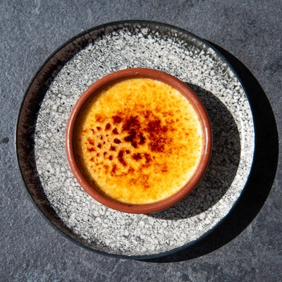 Crème brûlée à la vanille image