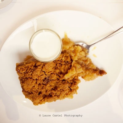 Crumble aux pommes image