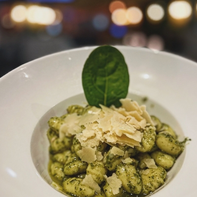 Gnocchi al pesto image