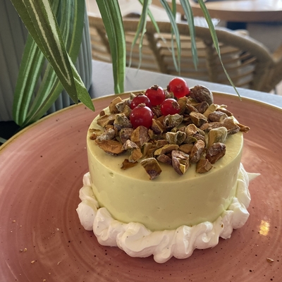 ENTREMET PISTACHE VANILLE image