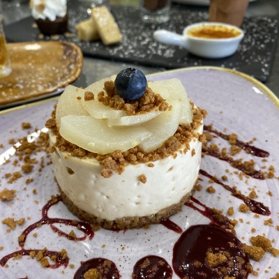 ENTREMET POIRE PRALINÉ image