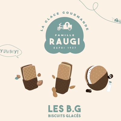 Les B.G biscuits glacés RAUGI image