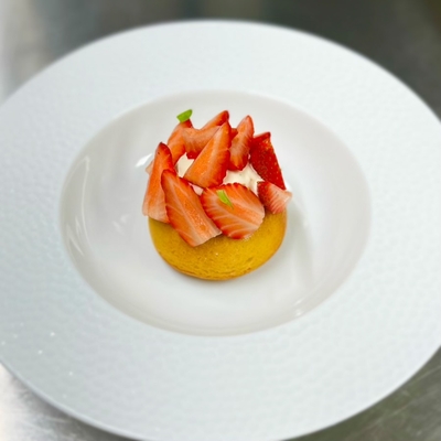 Tarte aux fraises image