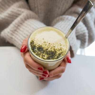 Green Matcha Latte (avec option lait végétal) image