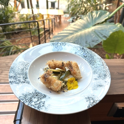 Gambas kadaïf image