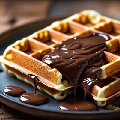 Gaufre chocolat image