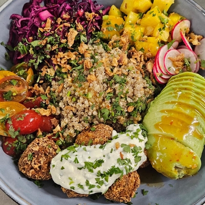 Poke falafel image