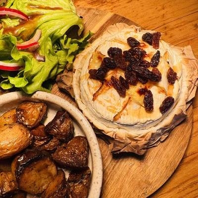 Le camembert rôti image