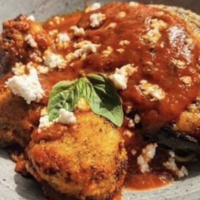 Courgettes farcies brocciu menthe image