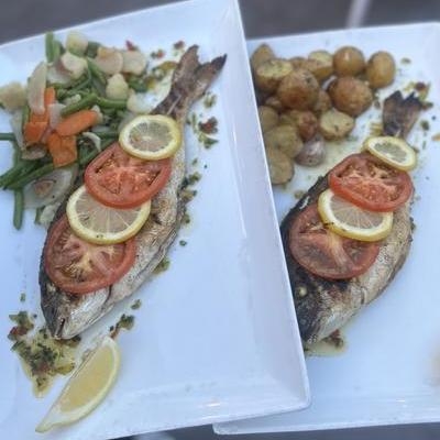 Daurade corse grillée image