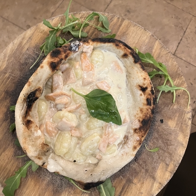 gnocchi creme et saumon image