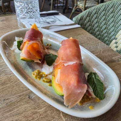 Jambon et melon image