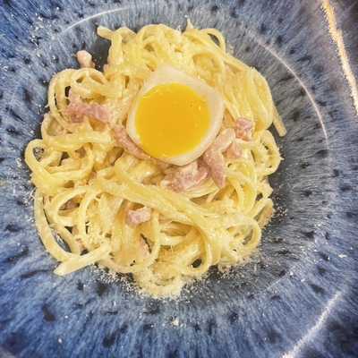 Linguine  à la carbonara image