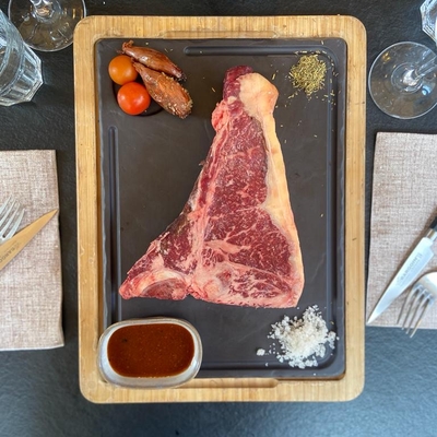 TBone bœuf Aubrac 1kg à partager image