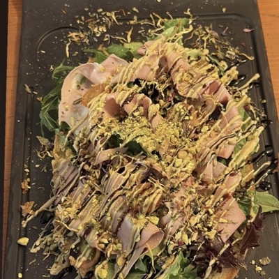 Tartine mortadelle pistache image