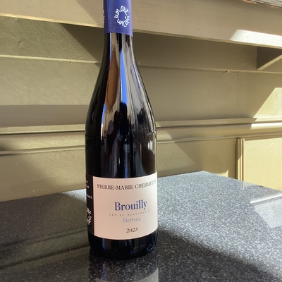 Brouilly « Pierreux » 2023 frais et léger image
