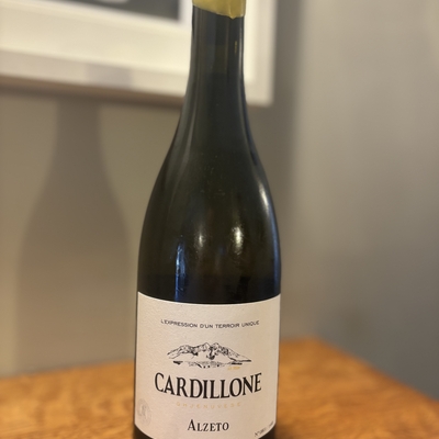 Alzeto cuvée Cardillone 2020 image