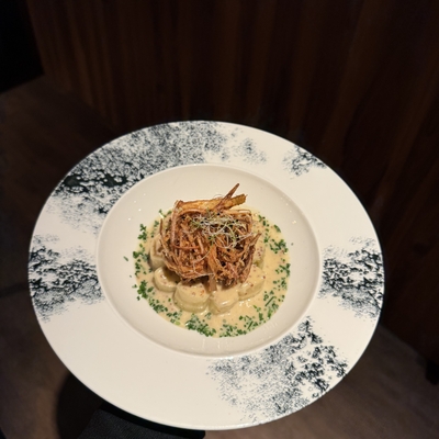 Poireaux sauce vinaigrette aux agrumes image