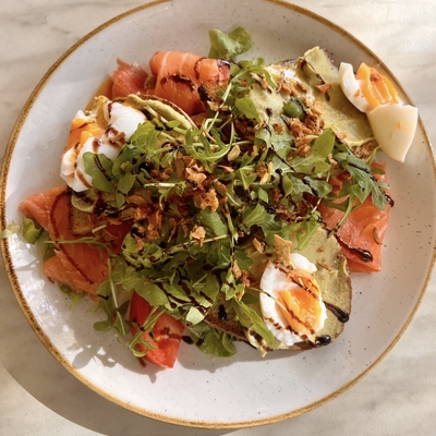 Tartine saumon image