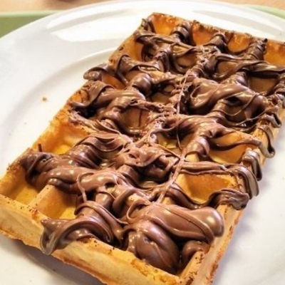 Gaufre au nutella image