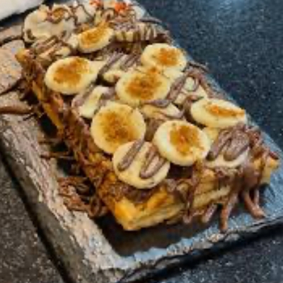 Gaufre nutella banane image