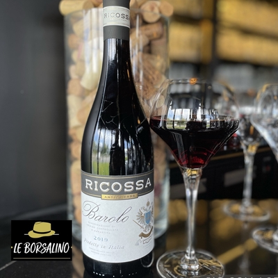 Barolo-Ricossa-DOCE-2019-Vin puissant d'une des plus prestigieuses appelations d'italie! Robe aux reflets grenat image