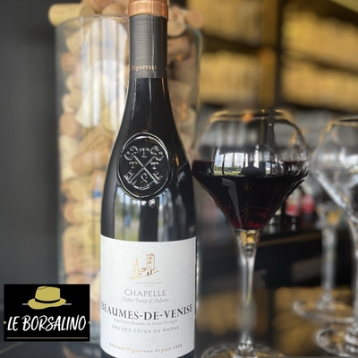Beaumes de Venise-Côtes du Rhône-AOP-Vin charnu qui annonce une matière riche et puissante image