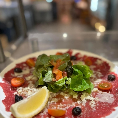 Carpaccio de bœuf & Frites image