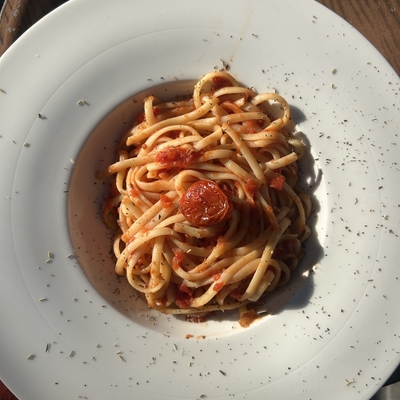 Linguine all'arrabbiata image
