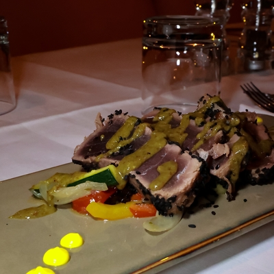 Tataki de thon mariné image