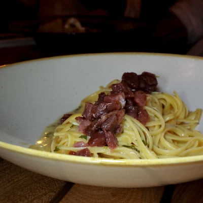 Linguine au tartare de thon image