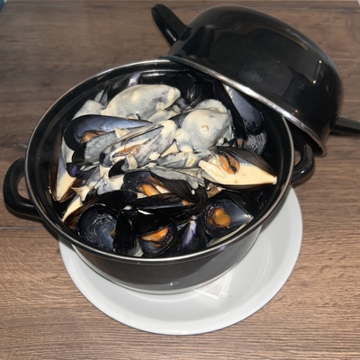 Moules à la crème image