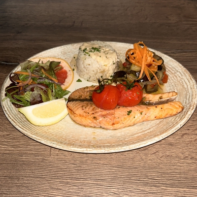 Pavé de Saumon Grillé image